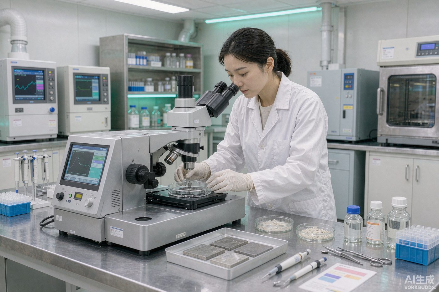 Ceramics research and quality laboratory