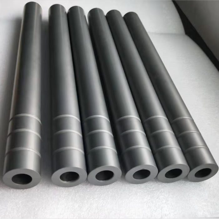 Silicon carbide thermocouple and radiant tubes