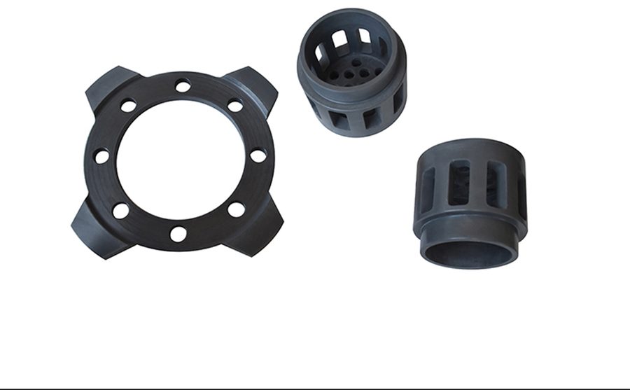 Machined silicon nitride locator rings and cages