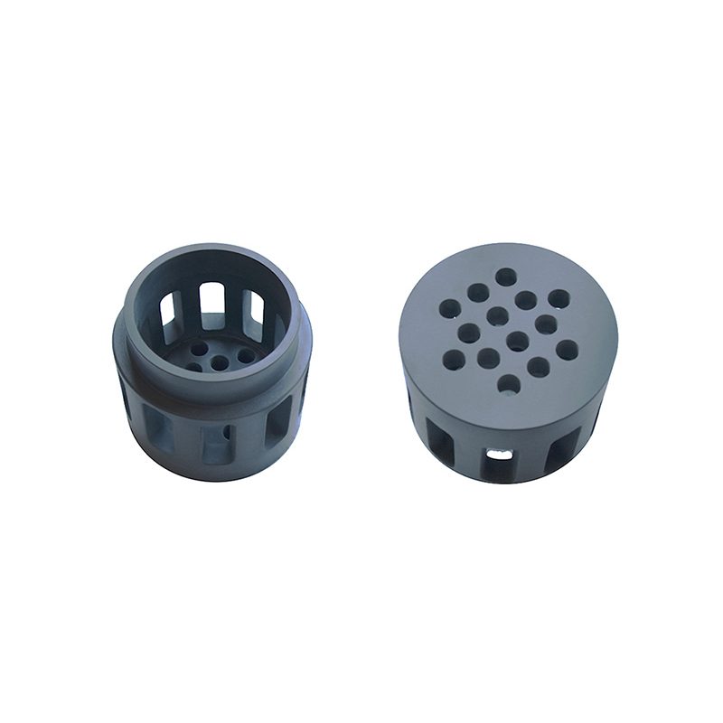 Silicon nitride foundry strainer and riser cages