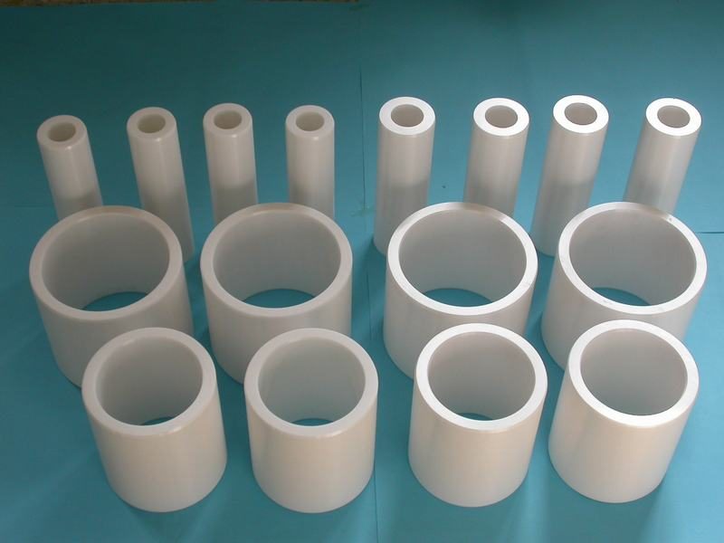Zirconia ceramic insulating tubes and sleeves