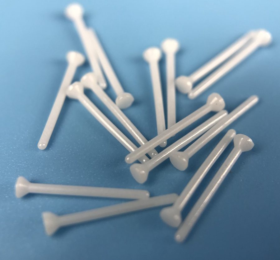 Zirconia ceramic screws pins and needles