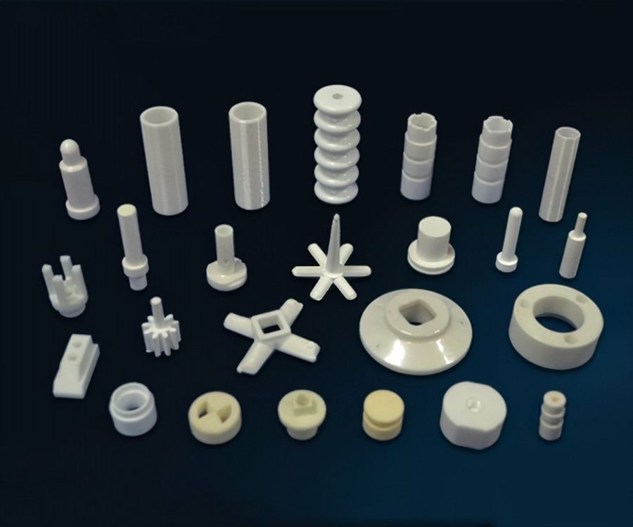 Precision machined zirconia ceramic components