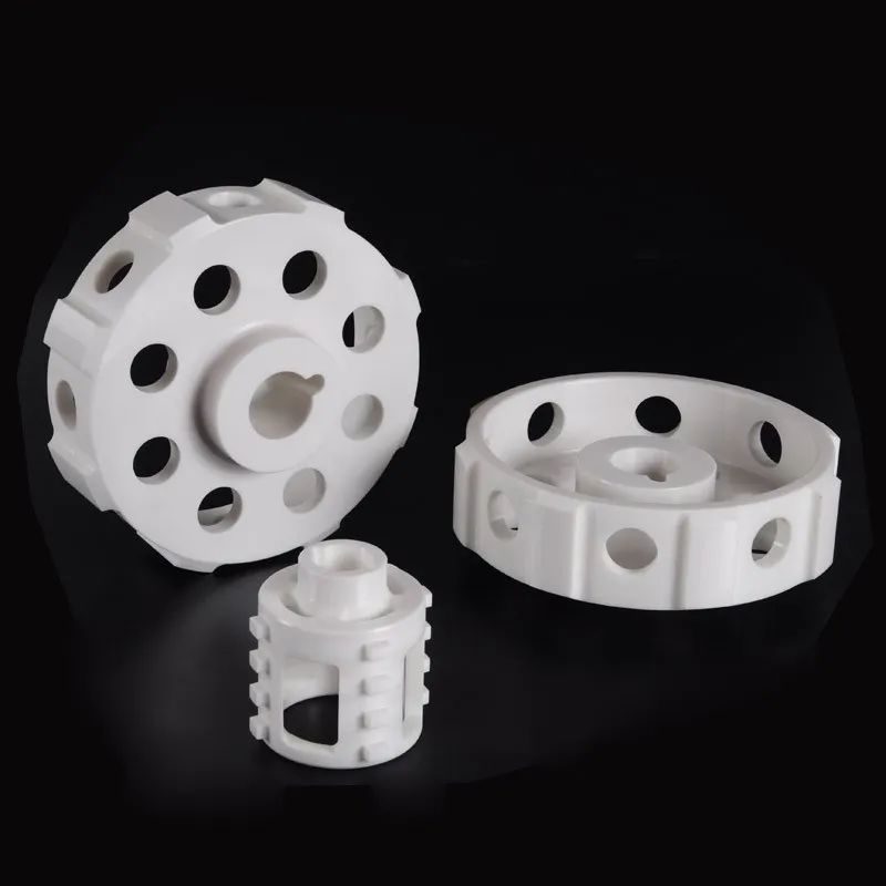 Zirconia ceramic perforated discs and formers